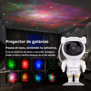 Astronauta Proyector de Galaxias