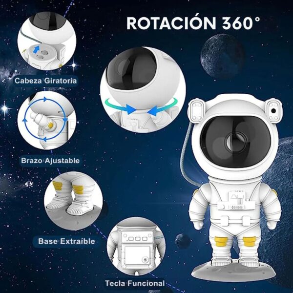 Astronauta Proyector de Galaxias - Imagen 4